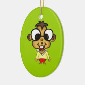 Myopic Chipmunk Ornament (Links)