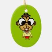 Myopic Chipmunk Ornament (Hinten)