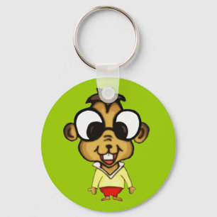 Myopic Chipmunk Schlüsselanhänger