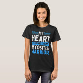Myositis Awareness Blue Myositis Myositis Warrir T-Shirt (Vorne ganz)
