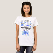 Myositis Awareness Ribbon Support Geschenke T-Shirt (Vorne ganz)