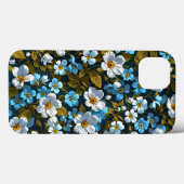 Myosotis Floral Elegante: Eine Whimsikische Sympho Case-Mate iPhone Hülle (Rückseite (Horizontal))