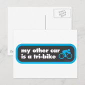 MyOtherCarTriBike.pdf Postkarte (Vorne/Hinten)