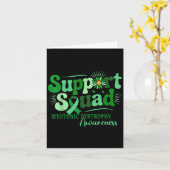 Myotonic Dystrophy Awareness Support Squad Karte (Gelbe Blume)
