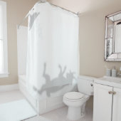 Myotonic Goat Shadow Silhouette Shadow Buddies Duschvorhang (Beispiel)