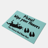 Myotonische Ziege Wischen Sie Ihre Hooves wählen F Fußmatte (Schrägansicht)