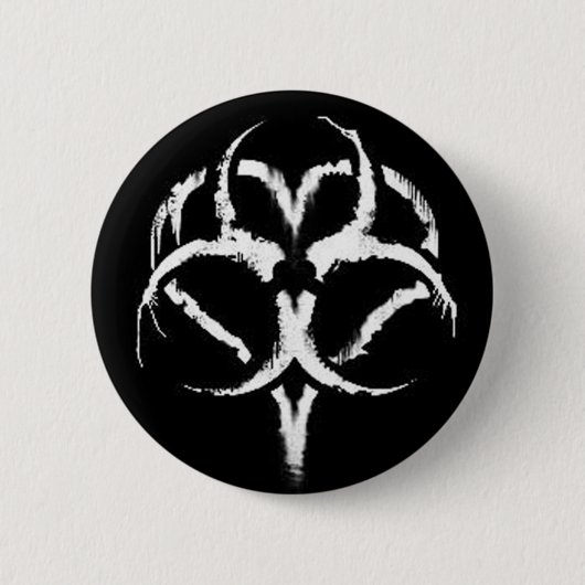 MyParasites Bioheart Knopf Button (Vorderseite)