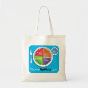 MyPlate Einkaufstüte - Blau Tragetasche