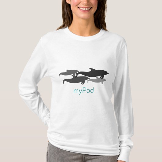 myPod/Delphin-Shirt T-Shirt (Vorderseite)