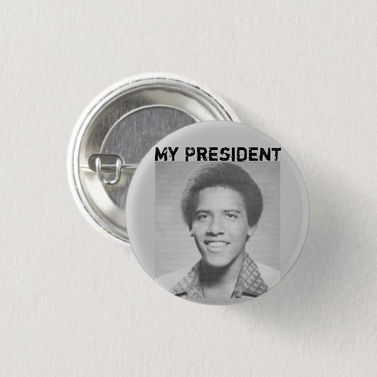 myprez, mein Präsident - besonders angefertigt - Button (Vorne & Hinten)