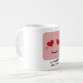 MyQHead Ich bin Gefühl der Liebe Tasse (Vorderseite Links)