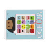 MyQHead Magnet (Horizontal)