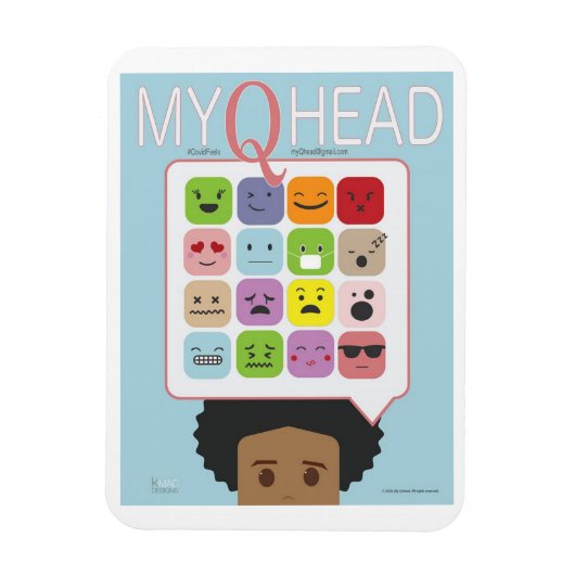 MyQHead Magnet (Vertikal)