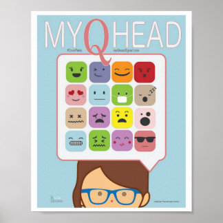 MyQHead-Poster Poster