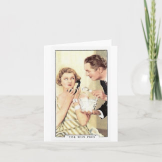 Myrna Loy Thin Man Karte