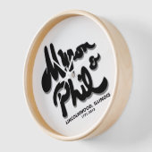 Myron and Phil's Steak House, Lincolnwood, IL Uhr (Winkel)