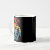 Myron Gift Name Personalized Funny Gaming Geek Bir Kaffeetasse (Vorderseite Links)