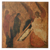 Myrrhbearing women ceramic tile fliese (Vorderseite)