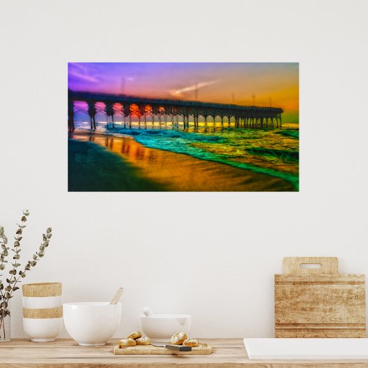 Myrte Beach Pier 14 Poster (Küche)