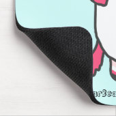 Myrte das Einhorn Mousepad (Ecke)