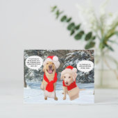 Myrtie & Moses zu Weihnachten (Stehend Vorderseite)
