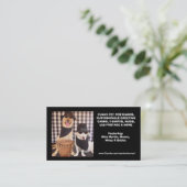 Myrties die Visitenkarte Menschen (Stehend Vorderseite)