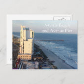 Myrtle Beach 2nd Avenue Pier Postcard Postkarte (Vorne/Hinten)