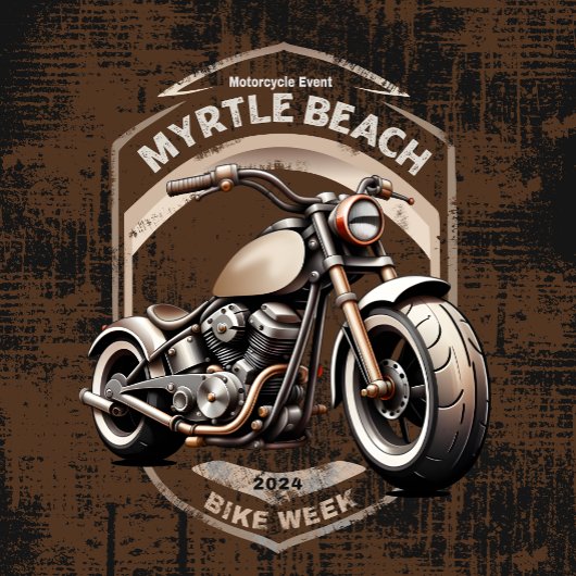 Myrtle Beach Bike Week Frühjahr Kundgebung 2024 T-Shirt