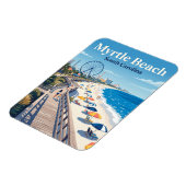 Myrtle Beach Boardwalk USA Magnet (Linke Seite)
