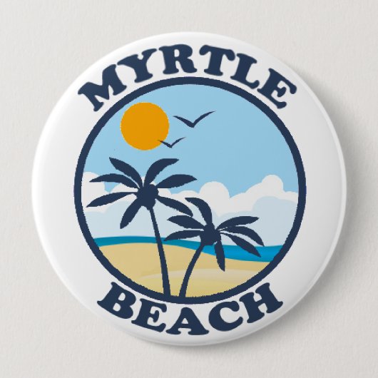 Myrtle Beach. Button (Vorderseite)