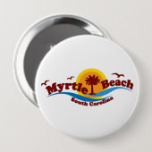 Myrtle Beach. Button (Vorne & Hinten)