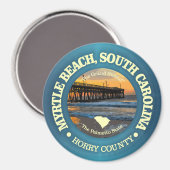Myrtle Beach (C) Magnet (Vorderseite/Rückseite)