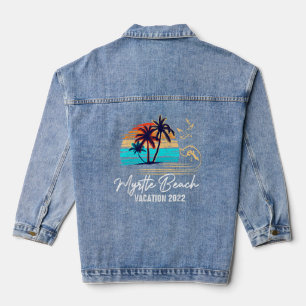 Myrtle Beach Carolina 2022 Urlaub Bester Freund Fa Jeansjacke