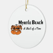 Myrtle Beach Crab Keramikornament (Links)
