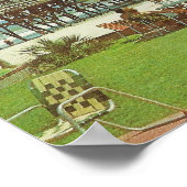 Myrtle Beach der 60er Jahre, SC Postcard Poster (Ecke)