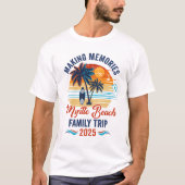 Myrtle Beach Family Vacation 2025 Erinnerungen mac T-Shirt (Vorderseite)