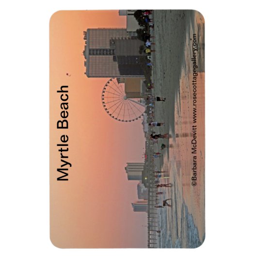 Myrtle Beach Flexi Magnet (Vertikal)