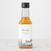 Myrtle Beach Gastgeschenk Willkommensgeschenk Cust Alkoholflaschenetikett (Vorderseite)