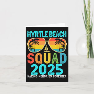 Myrtle Beach Gruppe 2025 Urlaub Freunde Familie Ma Karte