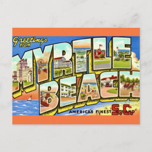 Myrtle Beach Grußpostkarte Postkarte
