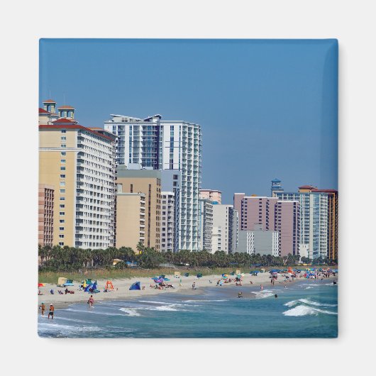 Myrtle Beach Hotels Foto Magnet (Vorne)