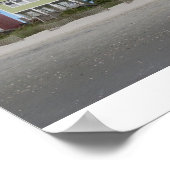 Myrtle Beach Houses Poster (Ecke)