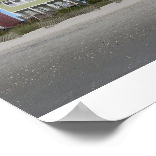 Myrtle Beach Houses Poster (Ecke)