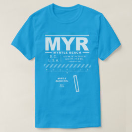 Myrtle Beach International Airport MYR T - Shirt