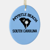 Myrtle Beach. Keramik Ornament (Rechts)