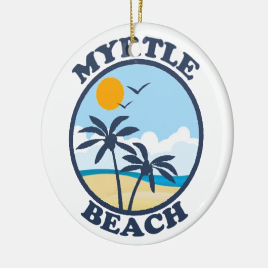 Myrtle Beach. Keramik Ornament (Links)