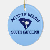 Myrtle Beach. Keramik Ornament (Links)