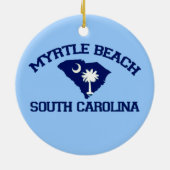 Myrtle Beach. Keramik Ornament (Hinten)