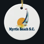 Myrtle Beach. Keramikornament<br><div class="desc">Myrtle Beach South Carolina.</div>