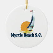 Myrtle Beach. Keramikornament (Vorne)